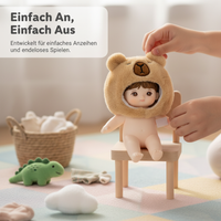 Capybara Headgear 10cm Doll Clothes for Cotton Dolls