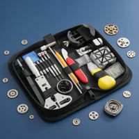 Watch Repair Tool Kit with Case Compact Watch Repair Kit Portable for Beginners
