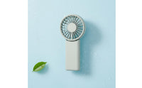 Foldable Handheld Fan Portable Battery-Powered Handheld Fan Adjustable Speed Light Display Display for Travelers, Travel