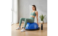 With Pump Half-Dome Balance Instructor Glossy Balance Instructor Dome Concentric Circle Half Exercise Ball Slim