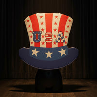 Fun Novelty Design Independence Day Costume Lightweight Patriotic Foam Costume Easy to Wear for Adults, Procession