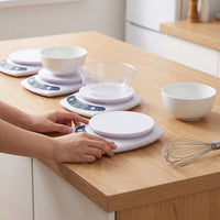 High-Precision Digital Kitchen Scale for Baking and Food Preparation, Gram Scale with Tare Function