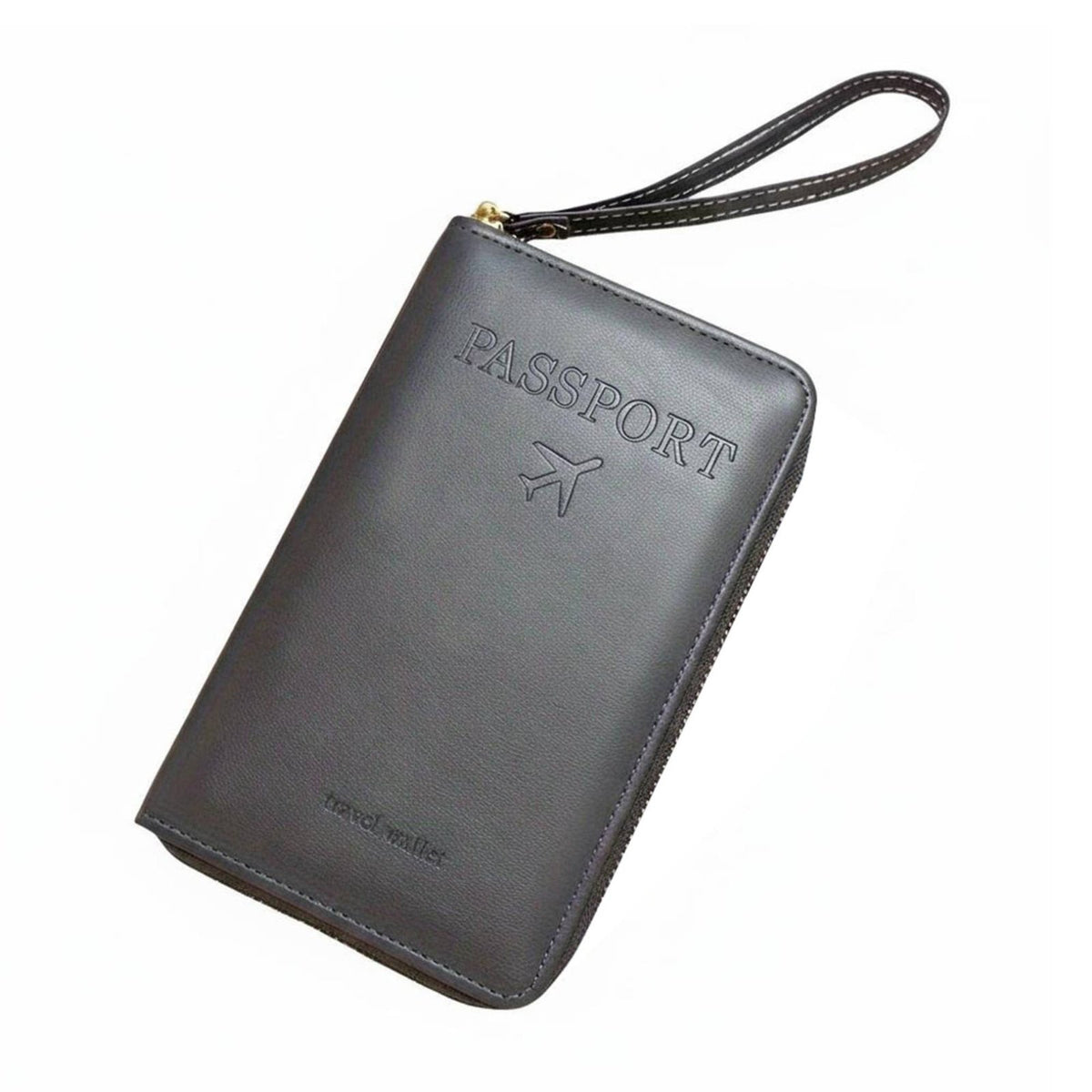 Electronic Blocking Travel Document Holder Large Capacity Electronic Blocking Travel Organizer Lightweight Pouch for Vacation