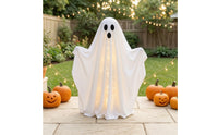 Halloween Ghost Decoration Light up Glowing Ghost Spooky Stable for Homeowners, Porch, Haunted House