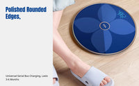 Smart Body Fat Scale, Bluetooth Digital, Rechargeable, 81 Health Metrics, Accurate