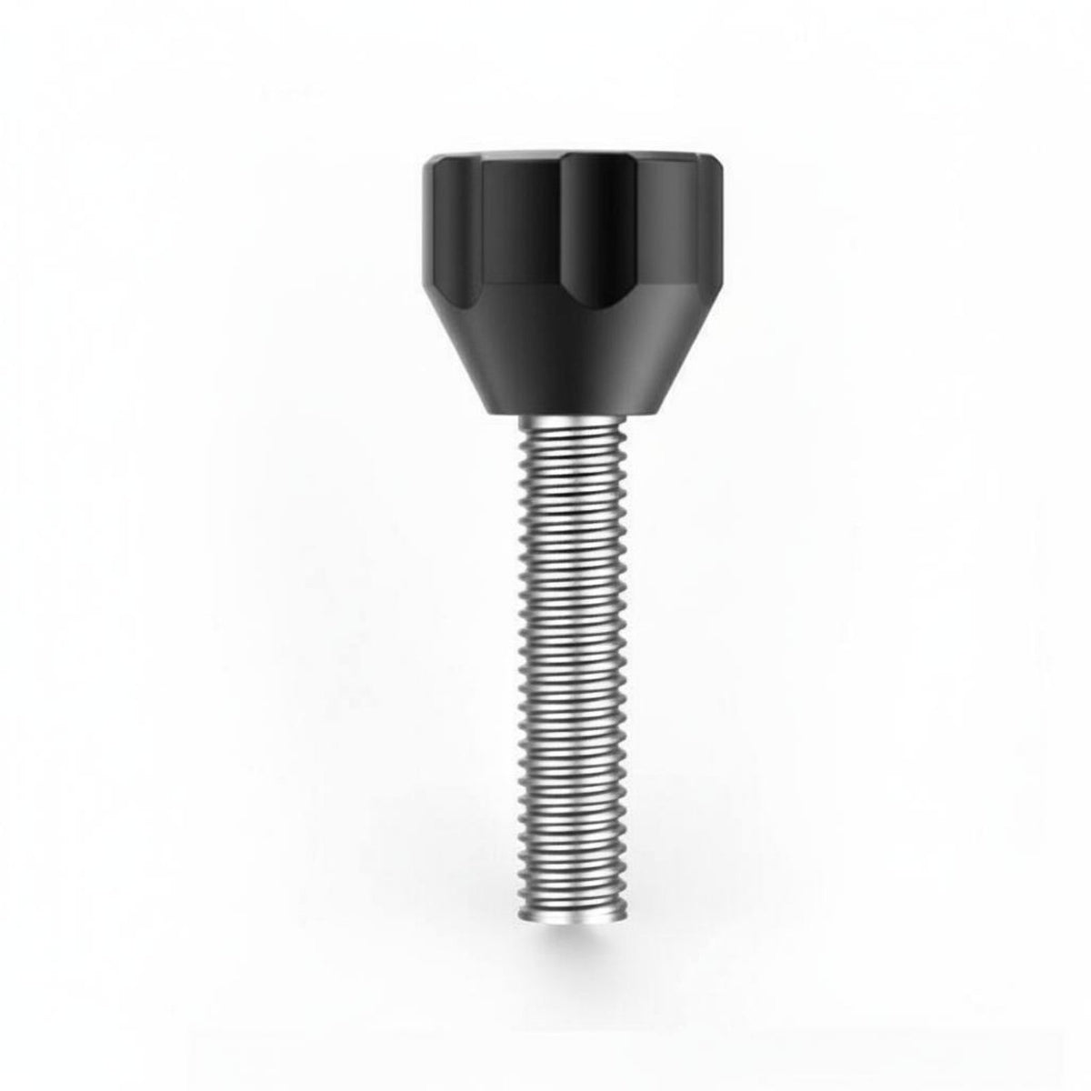 Tool-Effortless Operation Fishing Equipment Mounting Screw Rust Resistant M6 Universal Bolt Aluminum Alloy M6 Hand Tightening Screw for Fishermen, Anglers