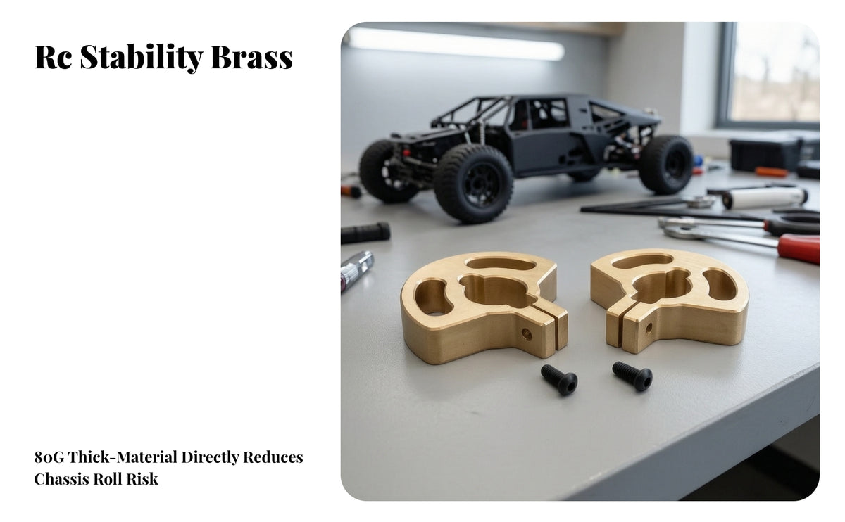 Improved Climbing Rear Axle Weight | Quick Mounton Installation, Low-Profile Design, Axle Housing Weight, for Trail Riding