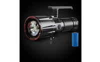 Battery Indicator Rechargeable Handheld Searchlight Side Button Zoom Searchlight Shoulder Strap Portable LED Beam Light Charging Cable