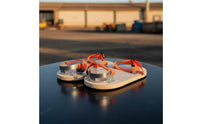 Asphalt Shoes with Straps Heavy-Duty Asphalt Shoes Easy to Maintain Footwear for Road Pavers, Construction Workers