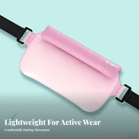 Waterproof Phone Waist Pouch Touchscreen Compatible Waterproof Phone Holder Large Capacity for Beachgoers, Journeyers, Snorkeling, Boating, Rainy Days