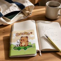 Kabaxiong Pocket Square Notebook Mini Portable Journal Diary