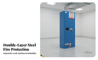 Cabinet Storage Cabinet Secure Locking System Industrial Harmful Goods Locker for Warehouse, Research Facility
