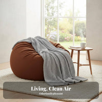 Snug Teddy Fleece Lounger Relaxing design Lounger firm density Foam Filling Bean Bag Lightweight for Adults, Students, video game enthusiasts, Living Room, Bedroom, Balcony, perusing corner