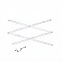 Drawing Pantograph Ruler Punched Holes Metal Pantograph Ruler Enlarge and Art Supply