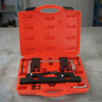 Precision Fit Camshaft Timing Kit High-Strength Steel Camshaft Alignment Tool Set Wear Resistant Engine Timing Tool Set Portable Carry Case for Mechanics