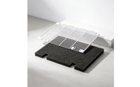 RV Air Conditioner Grille with Foam Screen Replacement AC Vent Screen Assembly Compatible Cover for Travel Trailer
