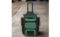 Wheeled Baseball Equipment Bag Ventilated Baseball Bag with Wheels Large for Athletes, Travel
