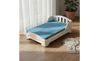 Elevated the Ground Elevated Dog Bed Easy to Clean Raised Dog Cot Joint Relief Mesh Pet Cot Non-Slip Feet for Indoor