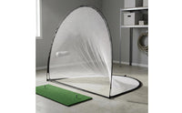 Golf Practice Net Rectangular Golf Base Training Black-Framed Frame Sports Gear