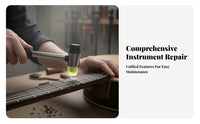 Soft Face Guitar Fret Hammer Non-Slip Handle Double Head Luthier Hammer Ergonomic Grip for DIY Hobbyists, Workshop, Home Studio, Music Shop