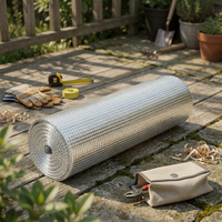 Galvanized Hardware Cloth Rolled Hardware Cloth Roll Rust-Resistant Galvanized Wire Mesh Roll