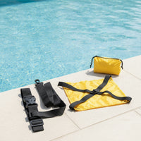 Swimming Resistance Training Device Heavy-Duty Swim Comfortable Drag with Belt for Swimmers