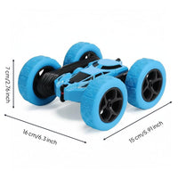 Sturdy Double-Sided Flipping Car All-Terrain 360 Rotating RC Car LED Headlights Electronic Toy for Outdoor
