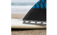 3 Pieces Carbon Strip Fin Surfboard Rear Fin High Strength Fiberglass Reinforced Fins for Surfing