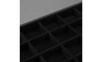 Jewelry Display Tray Velvet-Lined Jewelry Organizer Tray Open-Top for Collectors, Drawer Storage