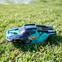 1:18 RC Car Body Shell Easy to Replace Blue RC Body Shell Vehicle Part for Repair, Upgrade
