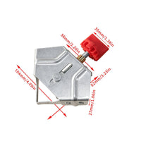 Metal Corner Clamp with Screw Mechanism Compact 90-Degree Clamp Adjustable Sturdy for Woodworking