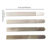 Abrasive Guitar Nut Slotting File Textured Guitar Nut File Flat Instrument Tool Rectangular