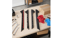 4 Pieces Direct Replacement Windshield Pillar Trim with Clips OEM Design Auto Part Compatible for Car Restoration