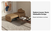 Multifunctional Folding Floor Mattress Multi-Functional Design Sleeper Chair Space-Saving transformable Seat Modern design for Apartment Dwellers, individuals, Students, Balcony, Small Apartments, Bedroom