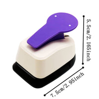 Single Hole Punch Compact Lever Crafting Tool Portable Single Hole Perforator for Teachers, Card Making, Home Crafting, Classroom