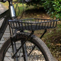Aluminum Alloy Bike Basket Aluminum Front Basket Easy to Clean