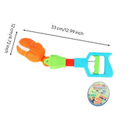 Trigger-Control Dinosaur Grabber Toy Interactive Dinosaur Grabber Sturdy Ergonomic for Toddlers