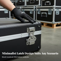 Recessed rotary wing Latch Padsecureable Recessed wing Latch for tour cases