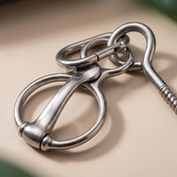 Metal Horse Tie Loop Compact Screw-in Tie Loop Easy to Install Hardware Safe for Stable Managers, Stalls, Barns, Paddocks
