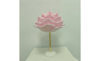 Floral Rose Table Lamp Corded Flower Table Lamp Elegant Warm for Bedside
