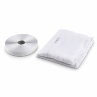 Window Barrier with Zipper Waterproof Window Sealing Cloth Portable for Bedroom, Apartment, Dorm Room