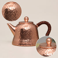 Copper Teapot Vintage Tea Pot Rustic for Collectors