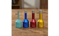 4 Pieces Diamond Hole Opener Clean-Cutting Hole Opener with M14 Thread Tool for Tilers, Masons, Angle Grinders, Stone