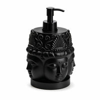 Decorative Buddha Head Dispenser Tabletop Dispenser with Pump for Vanity