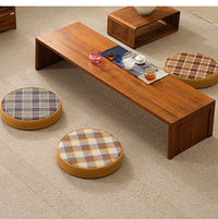 Japanese Style Woven Straw Floor Cushion for Meditation