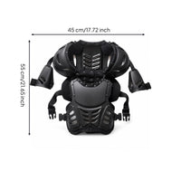 Lightweight Buckle Closure Motorcycle Riding Guard Shielded Riding Vest Motorcycle Chest Protector for Adults