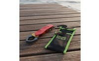 Foldable Design Folding Aquatic Lip Gripper Lightweight Aluminum Alloy Aquatic Grabber Easy to Operate Portable Fishing Gripper for Anglers