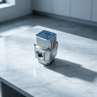 Gas Stream Meter with Filter Digital Gas Stream Meter Compact Flowmeter for Technicians, Welders, Piping Systems, Workshops