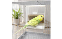 Automatic Bird Feeder Spill-Resistant No-Mess Bird Feeder Husk Separating Pet Accessory for Parrot Owners