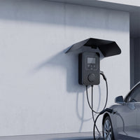EV Charger Rain Cover Weatherproof EV Charger Cover Rustproof for Exterior Walls